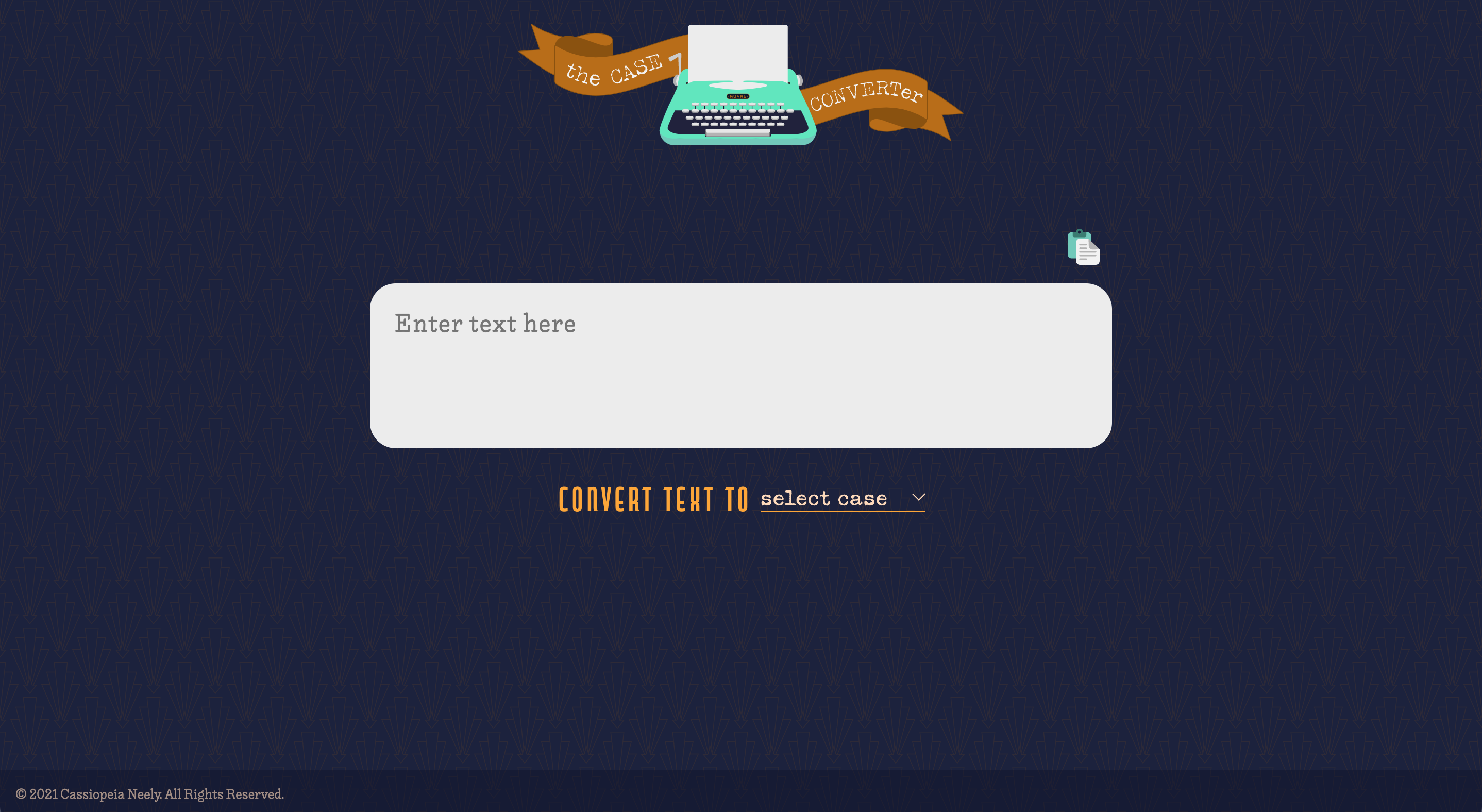 Case Converter screenshot